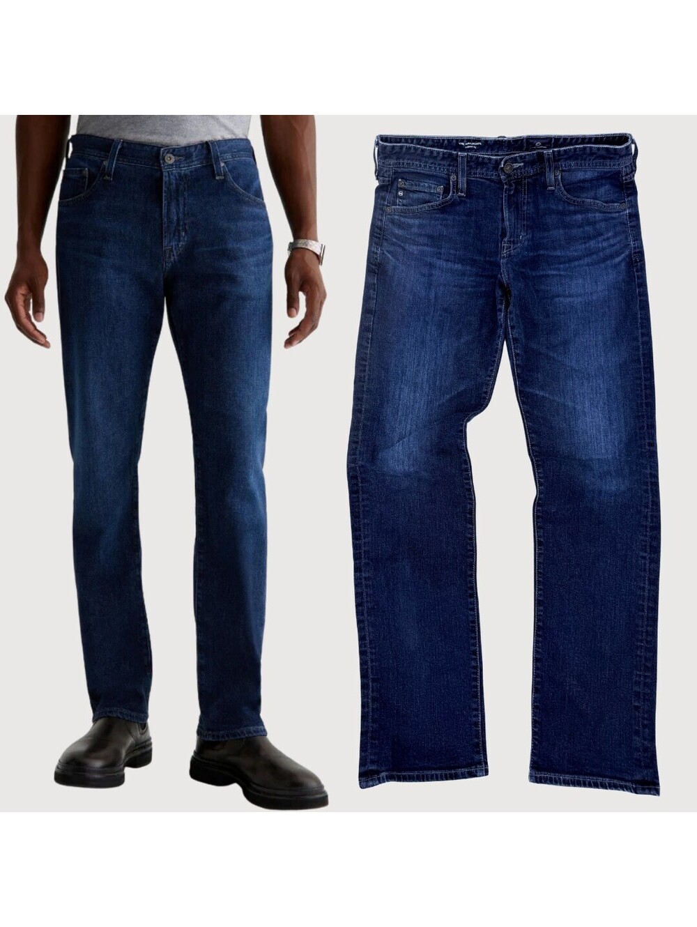 AG Graduate Tailored Leg Jeans 31x32 Dark Wash
